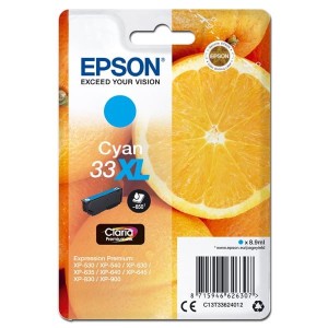 Oryginalny niebieski tusz Epson T33XL - T3362
