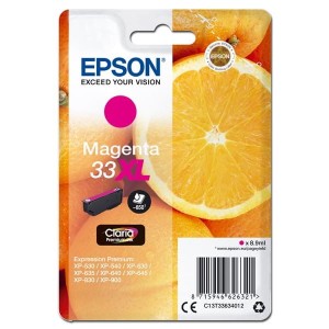 Oryginalny czerwony tusz Epson T33XL - T3363