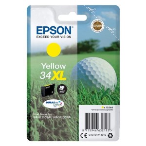 Oryginalny żółty tusz Epson 34 XL - T3474