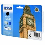 Oryginalny czarny tusz Epson - T7031