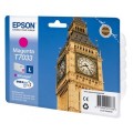 Epson oryginalny ink / tusz C13T70334010, L, magenta, 800s, Epson WorkForce Pro WP4000, 4500 series