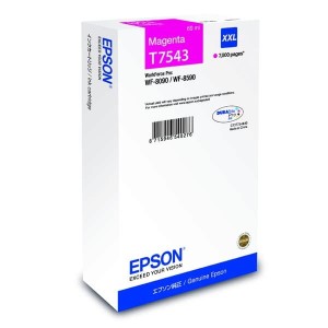 Oryginalny czerwony tusz Epson XXL - T7543 