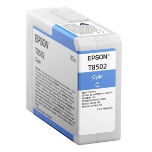 Oryginalny niebieski tusz Epson T8502
