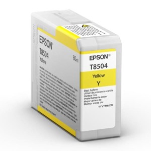 Oryginalny żółty tusz Epson T8504