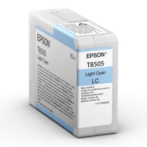 Oryginalny jasnoniebieski tusz Epson T8505