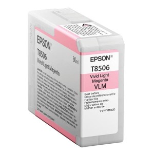 Oryginalny jasnoczerwony tusz Epson T8506
