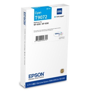 Oryginalny niebieski tusz Epson T9072