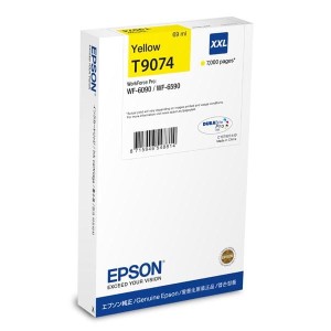 Oryginalny żółty tusz Epson T9074