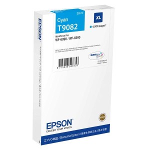Oryginalny niebieski tusz Epson T9082