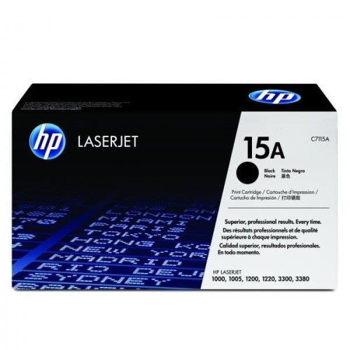 HP oryginalny toner C7115A, black, 2500s, HP 15A, HP LaserJet 1000, 1200, 1200n, 1220, 3300mfp, 3320mfp, O