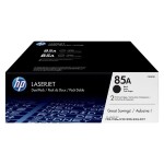 Oryginalny czarny toner HP 85A - 2-pack