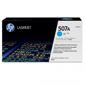 Oryginalny niebieski toner HP 507A - CE401A