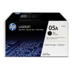 Oryginalny czarny toner HP 05A - 2-pack