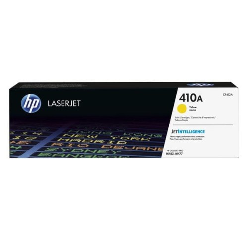 HP oryginalny toner CF412A, yellow, 2300s, HP 410A, HP LJ Pro M452, LJ Pro MFP M477, 600g, O