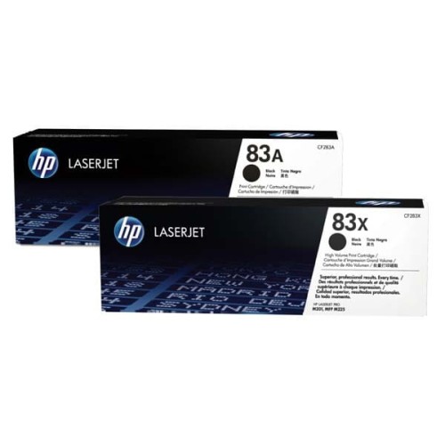 HP oryginalny toner CF283AD, black, 3000 (2x1500)s, HP 83A, HP LJ Pro M201dw,M201n,MFP M125a,MFP M125nrw, dual pack, 1240g, 2szt,