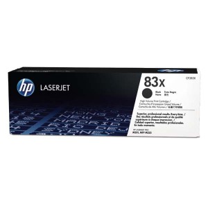 Oryginalny czarny toner HP 83X - CF283X