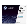 HP oryginalny toner CF287X, black, 18000s, HP 87X, high capacity, HP LJ Enterprise M506, HP LJ Pro MFP M527,  M501n, 1230g, O