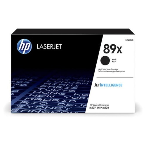 HP oryginalny toner CF289X, black, 10000s, HP 89X, high capacity, HP LJ Enterprise M528, M507, Managed E50145dn, O