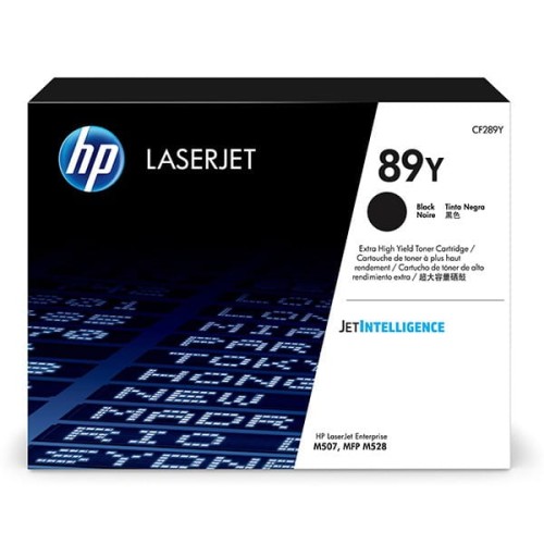 HP oryginalny toner CF289Y, black, 20000s, HP 89Y, extra duża pojemność, HP LJ Enterprise M528, M507, Managed E50145dn, O
