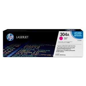 Oryginalny czerwony toner HP 304A - CC533A