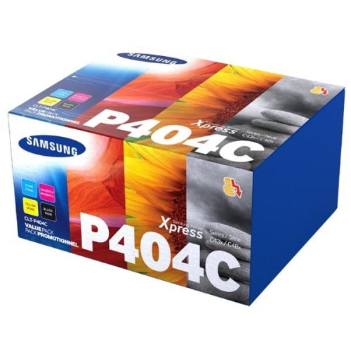 HP oryginalny toner SU365A, CLT-P404C, CMYK, 1500, 3*1000s, P404C, 4 pack, Samsung XPRESS C430W, SL-C480W, MULTIXPRESS C9252NA, O