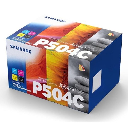 HP oryginalny toner SU400A, CLT-P504C, CMYK, Samsung CLP-415, CLX4195, C1810W, Xpress C1860FW, O