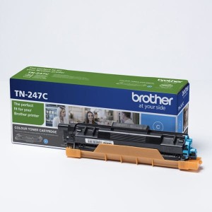 Oryginalny niebieski toner Brother TN-247C