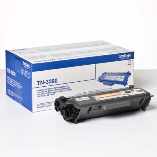 Brother oryginalny toner TN3390, black, 12000s, Brother HL-6180, DCP-8250, O