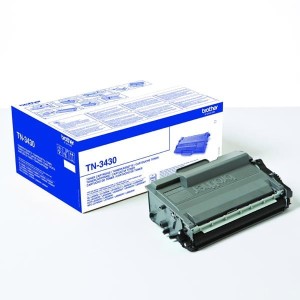 Oryginalny czarny toner Brother TN-3430