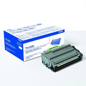 Oryginalny czarny toner Brother TN-3520