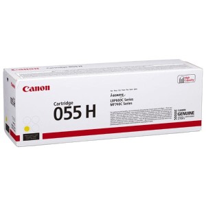 Oryginalny toner żółty Canon CRG-055YH