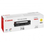Oryginalny żółty toner Canon CRG-718Y