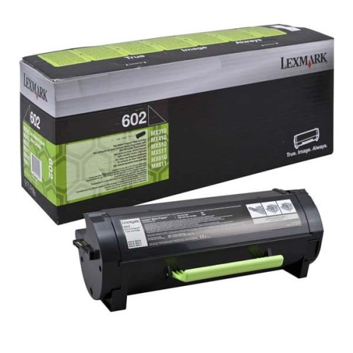 Lexmark oryginalny toner 60F2000, black, 2500s, 602, return, Lexmark MX611de, MX511de, MX410de, MX611dhe, MX511dhe, O