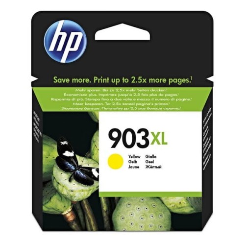 HP oryginalny ink / tusz T6M11AE, HP 903XL, yellow, 825s, 9.5ml, high capacity, HP Officejet 6962,Pro 6960,6961,6963,6964,6965,696
