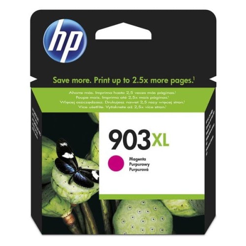 HP oryginalny ink / tusz T6M07AE, HP 903XL, magenta, 825s, 9.5ml, high capacity, HP Officejet 6962,Pro 6960,6961,6963,6964,6965,69