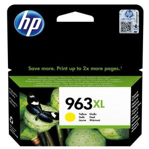 Oryginalny żółty tusz HP 963 XL