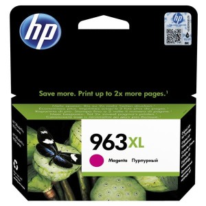 Oryginalny czerwony tusz HP 963 XL