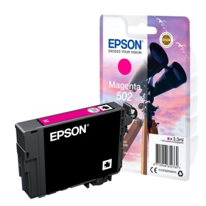 Oryginalny czerwony tusz Epson 502