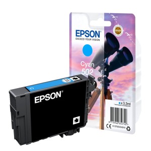 Oryginalny niebieski tusz Epson 502