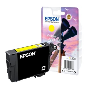 Oryginalny żółty tusz Epson 502