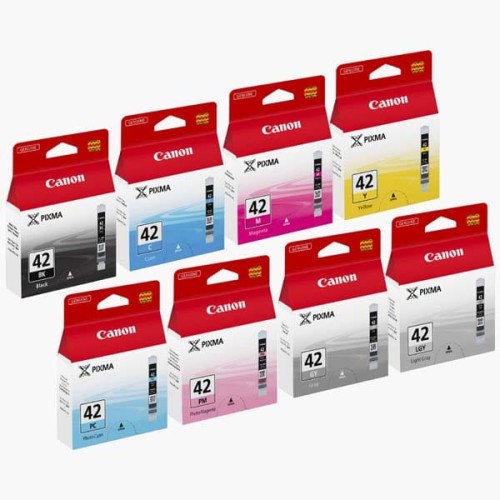 Canon oryginalny ink / tusz CLI-42 8inks Multi Pack, CMYK, 6384B010, Canon 8-pack Pixma Pro-100