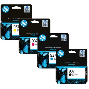 Oryginalne tusze HP 937 multipack