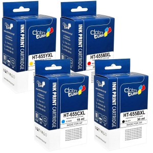 Tusze zamienne do HP 655 XL - 4 szt