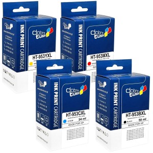 Tusze zamienne do HP 953 XL - 4 szt 