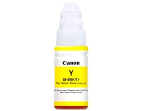 Oryginalny tusz żółty Canon GI-490Y
